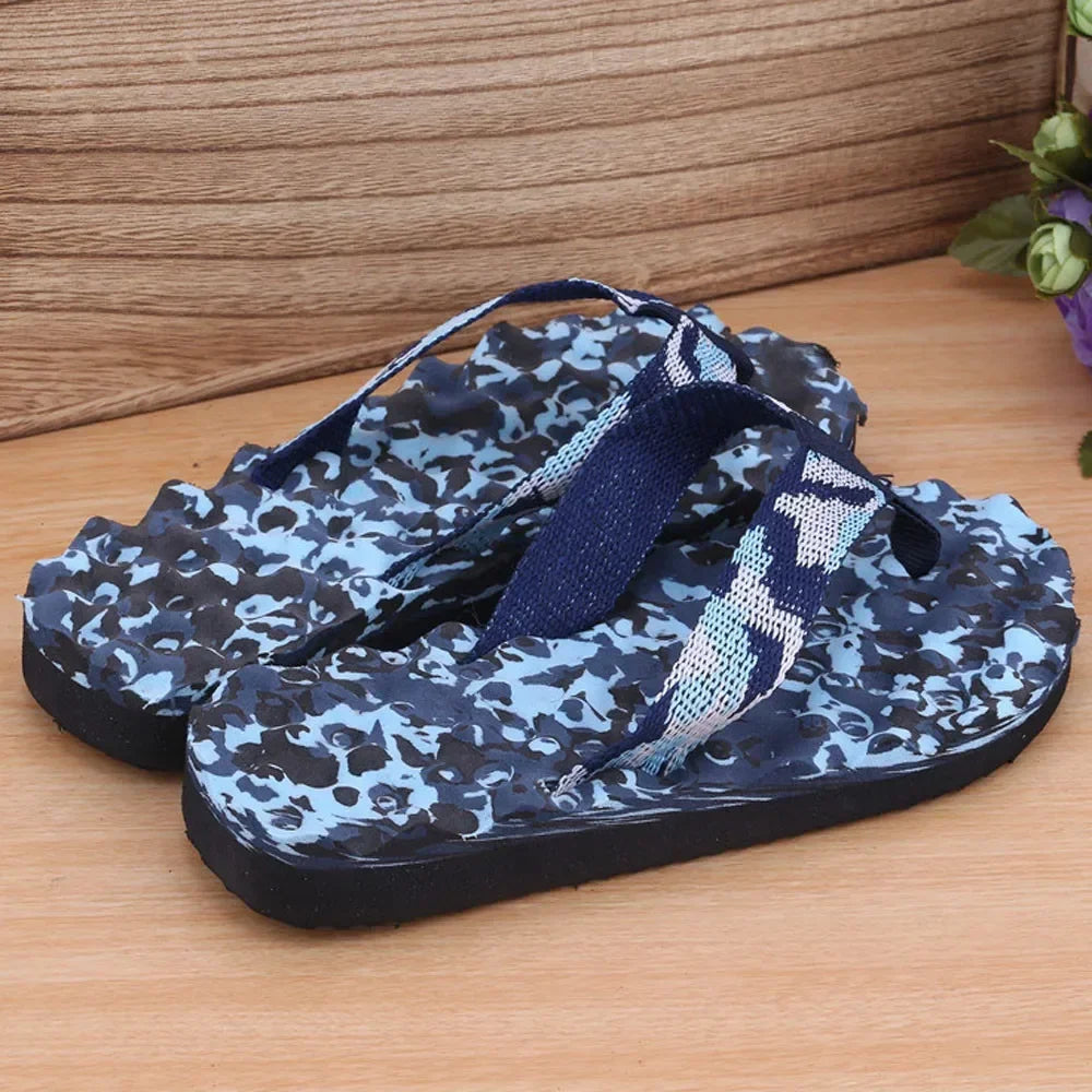 Men Summer Camouflage Flip Flops Slippers Shoes Sandals Slipper Indoor & Outdoor Casual Massage Men
