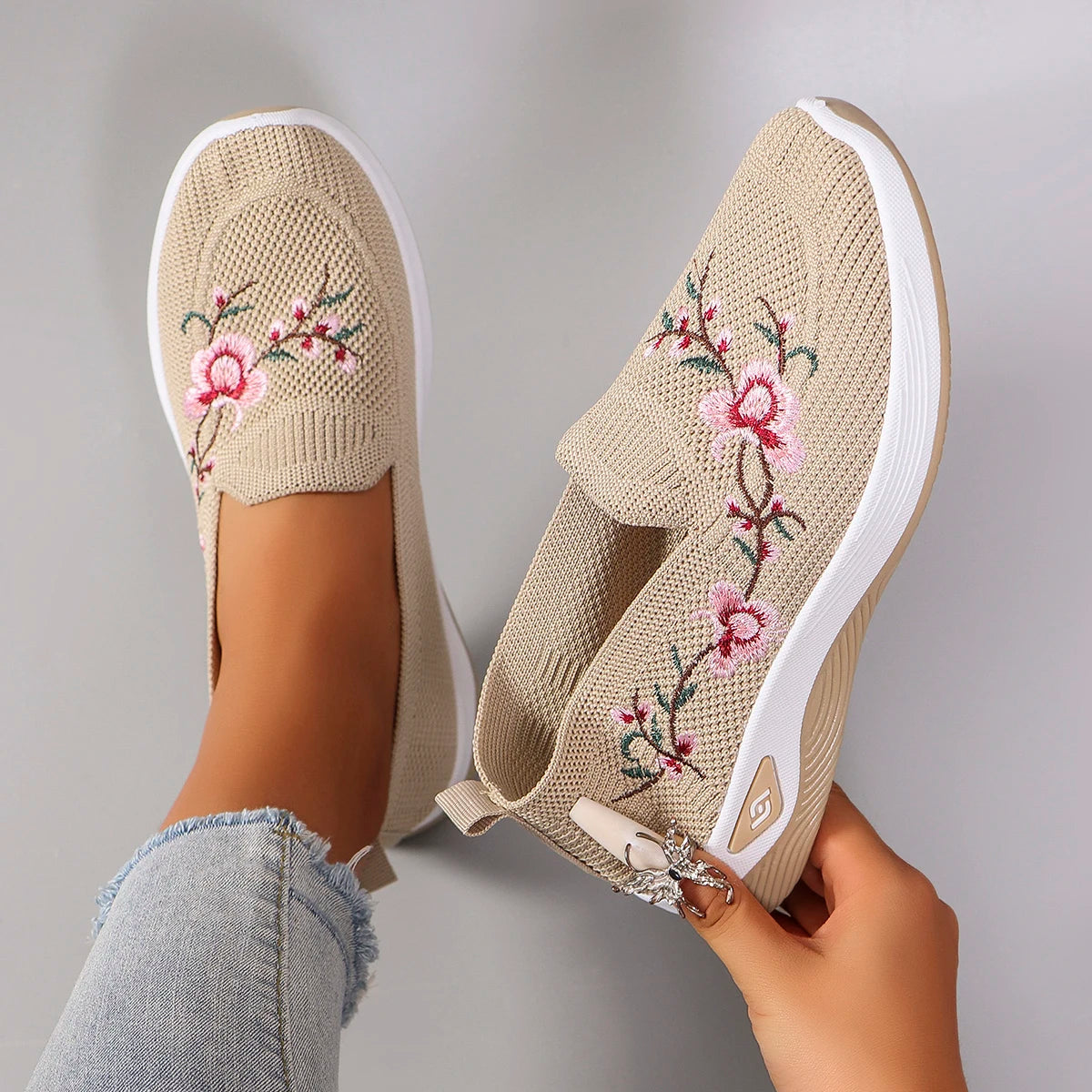 Women's summer breathable mesh flat shoes women's shoes casual sneakers shoes, clearance free shipping