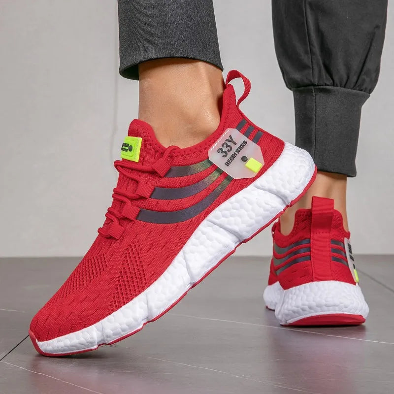 Men Shoes Sneakers Breathable Comfortable Casual Running Shoes Luxury Tenis Sneaker Male Footwear
