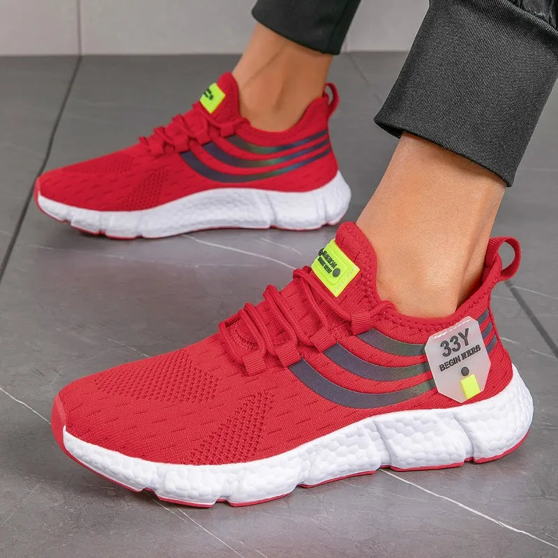 Men Shoes Sneakers Breathable Comfortable Casual Running Shoes Luxury Tenis Sneaker Male Footwear