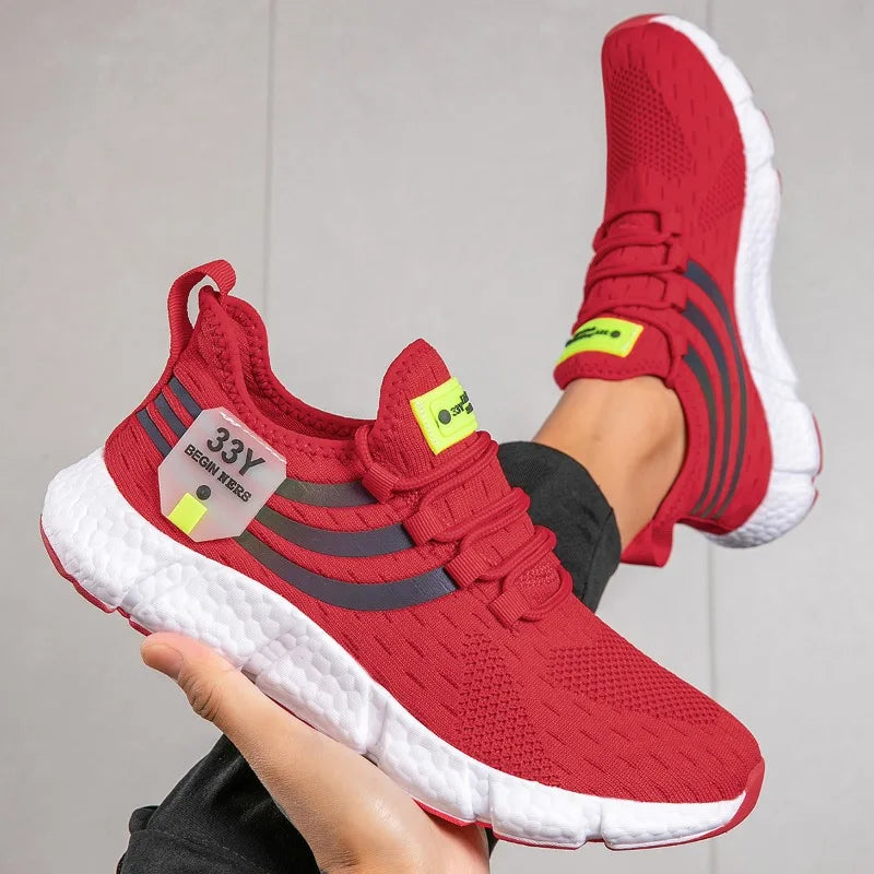 Men Shoes Sneakers Breathable Comfortable Casual Running Shoes Luxury Tenis Sneaker Male Footwear