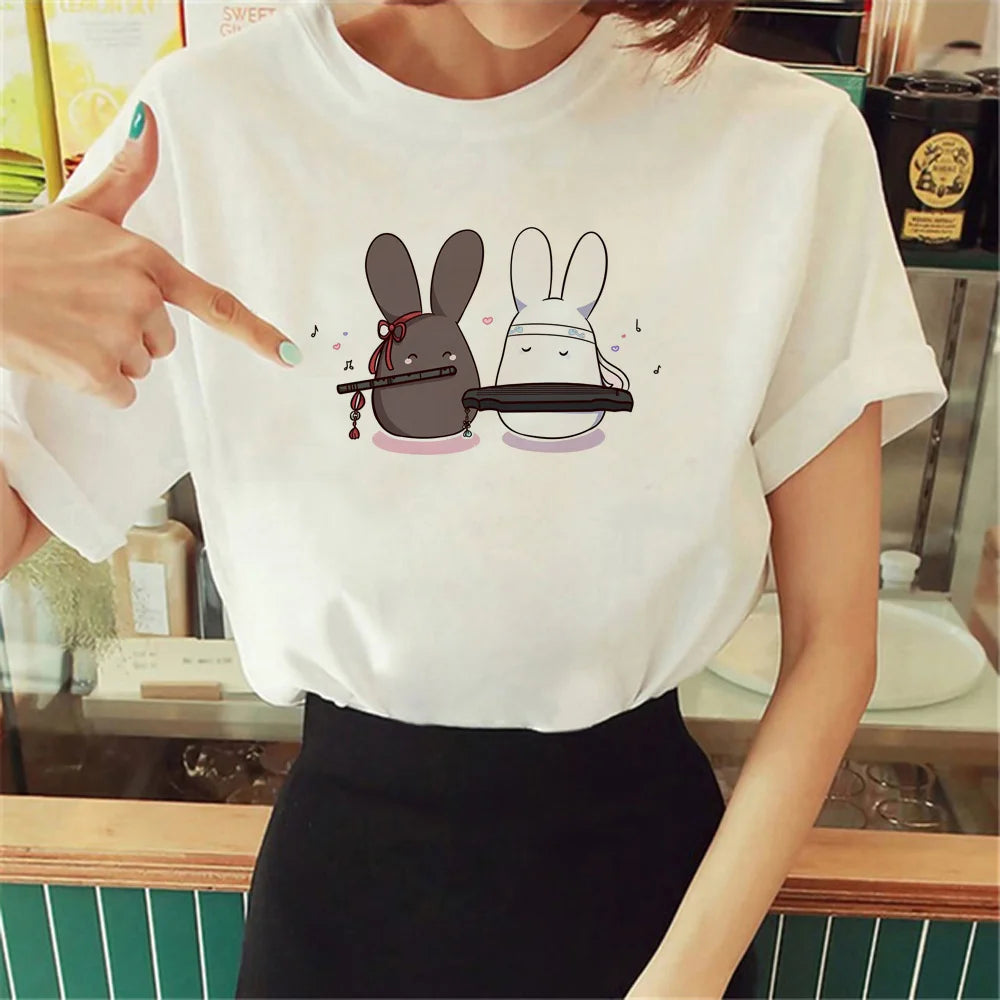 Tian Guan Ci Fu Tgcf t shirt women funny t-shirts girl manga funny designer clothing