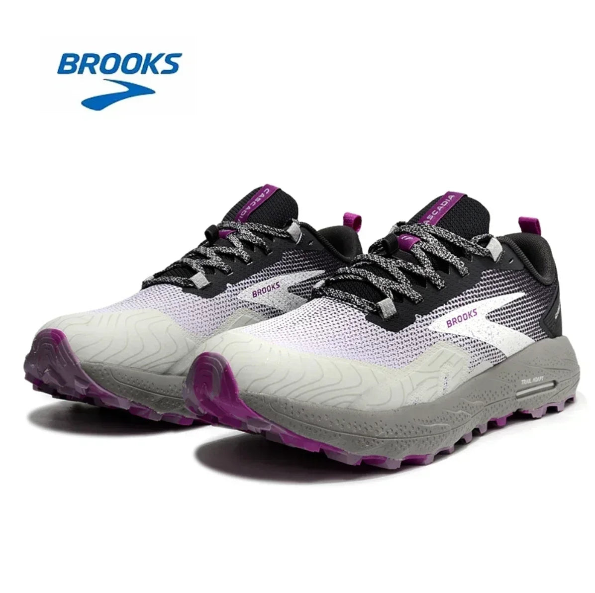 Brooks Men's Cascadia 17 Trail Running Shoe: Comfortable Breathable Training Casual Sneakers Wearable