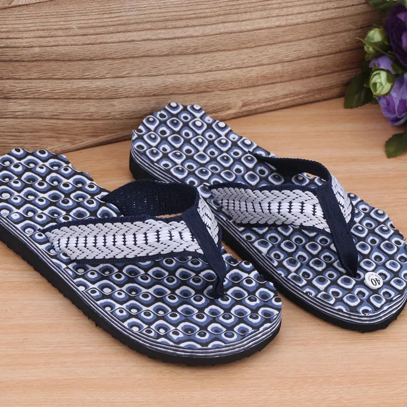 Men Summer Camouflage Flip Flops Slippers Shoes Sandals Slipper Indoor & Outdoor Casual Massage Men