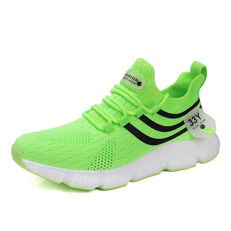 Men Shoes Sneakers Breathable Comfortable Casual Running Shoes Luxury Tenis Sneaker Male Footwear