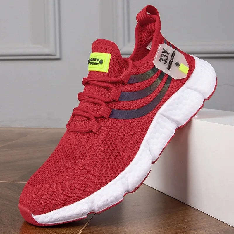 Men Shoes Sneakers Breathable Comfortable Casual Running Shoes Luxury Tenis Sneaker Male Footwear