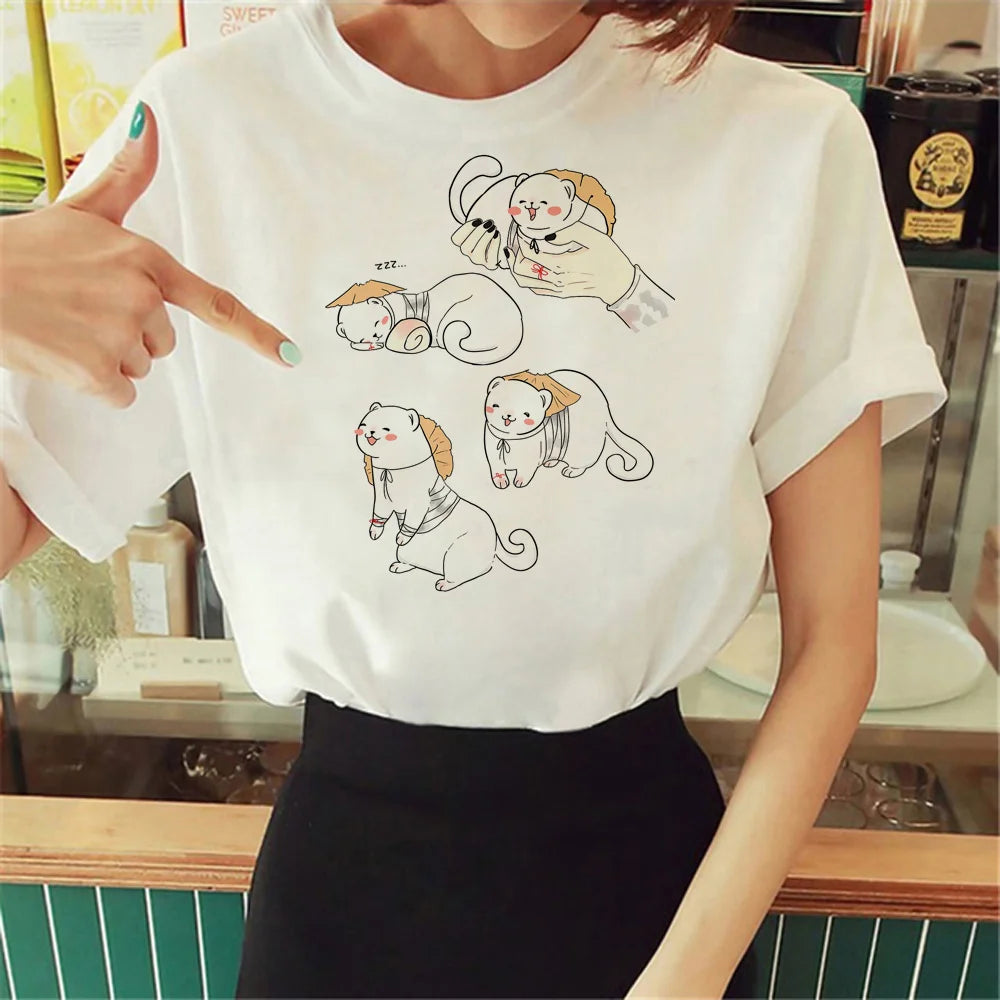 Tian Guan Ci Fu Tgcf t shirt women funny t-shirts girl manga funny designer clothing