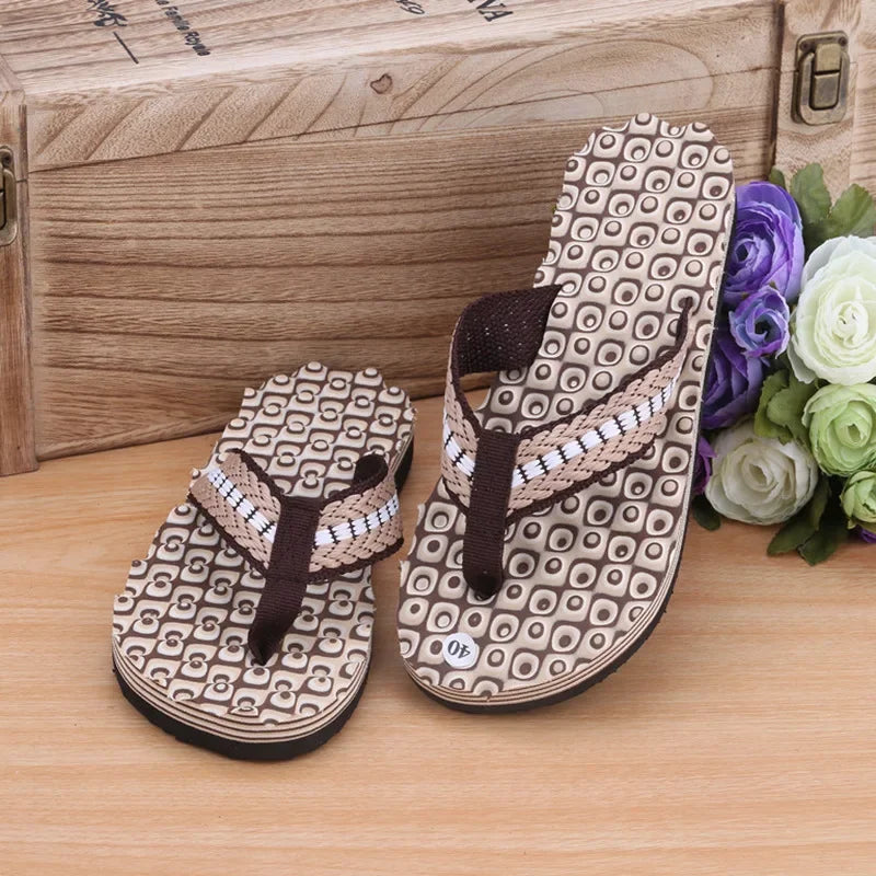 Men Summer Camouflage Flip Flops Slippers Shoes Sandals Slipper Indoor & Outdoor Casual Massage Men